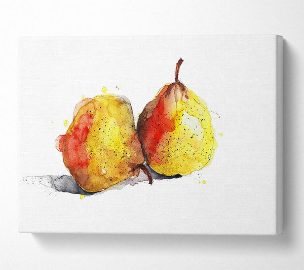  A Canvas Print of Pear Duo 2 Canvas Wall Art