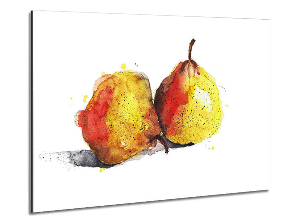 Pear Duo 2 Metal Print