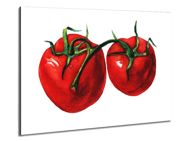 Duo Tomato 2 Metal Print
