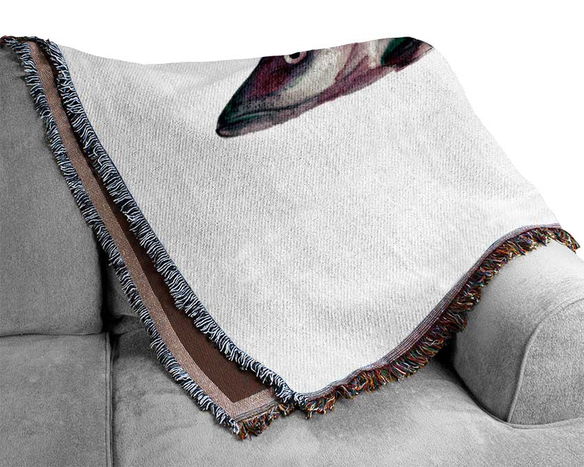 Fish Supper 1 Woven Blanket