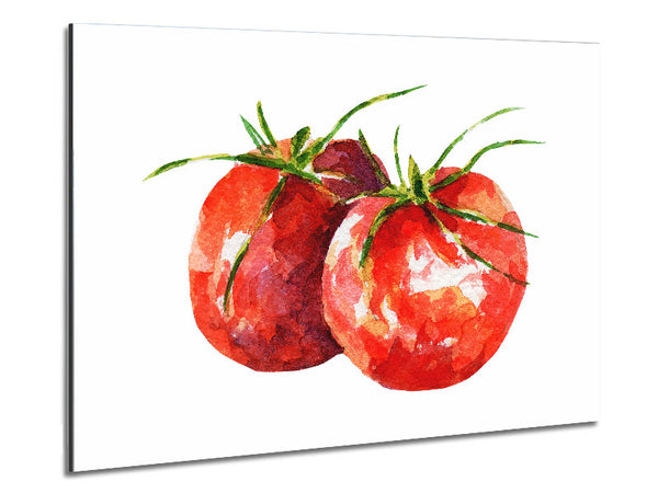 Duo Tomato 1 Metal Print