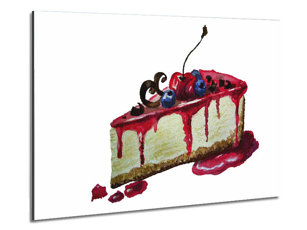 Cheesecake Delight Metal Print