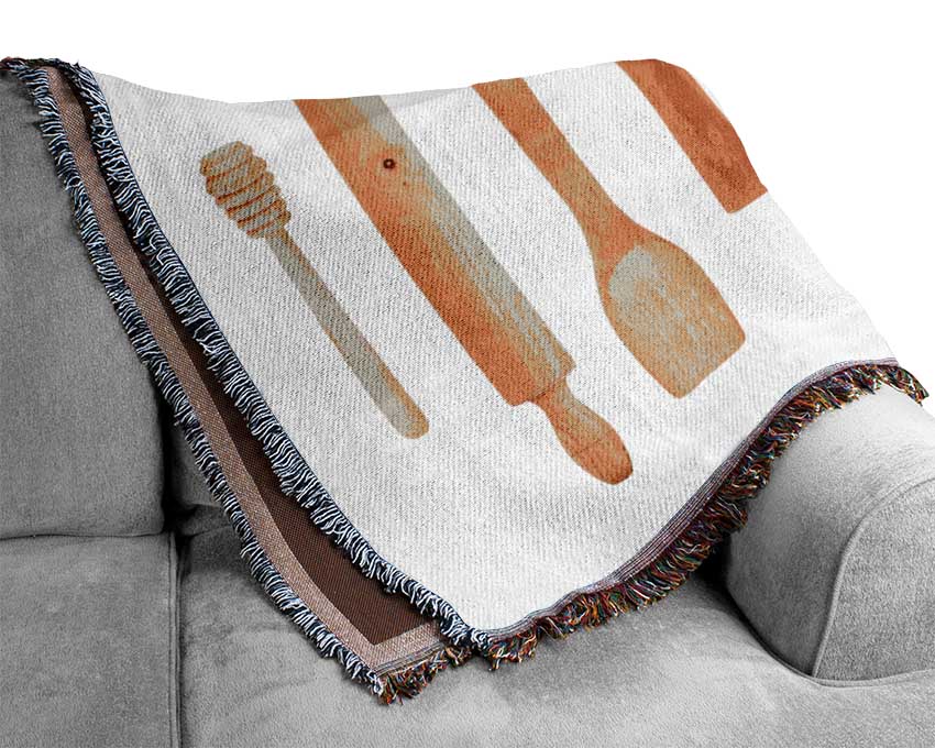 Utensils 12 Woven Blanket