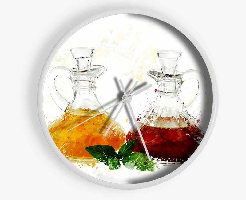 Oils Clock - Wallart-Direct UK