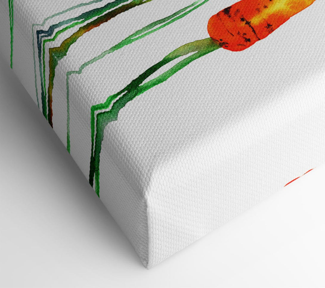  A Canvas Print of Dangling Carrots Canvas Art