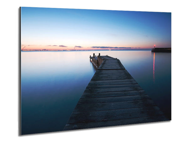Blue Paradise Metal Print