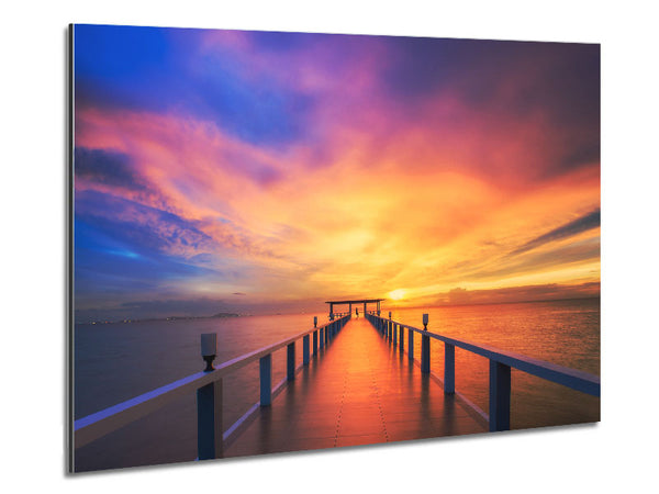 The Perfect Sunset Metal Print