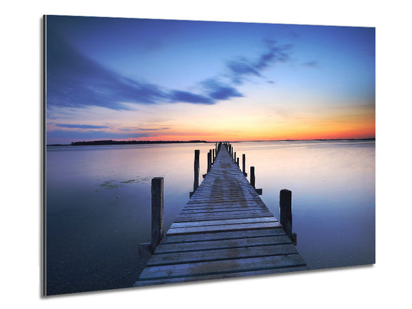 Blue Perfection Metal Print