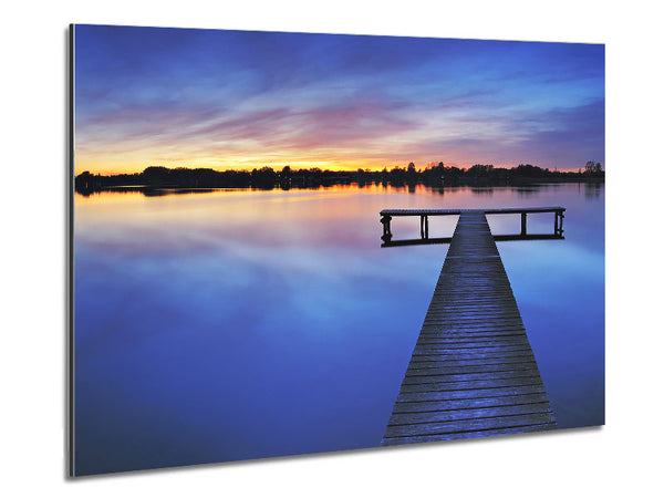 Calmness Of Water Metal Print