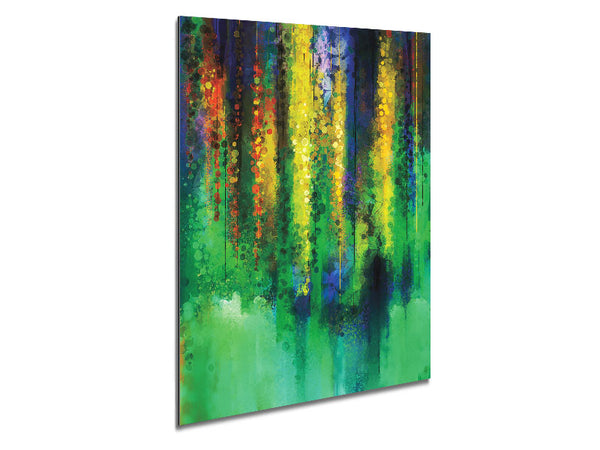Abstract Willow Tree Metal Print