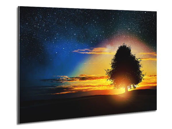 As The Stars Fall Metal Print