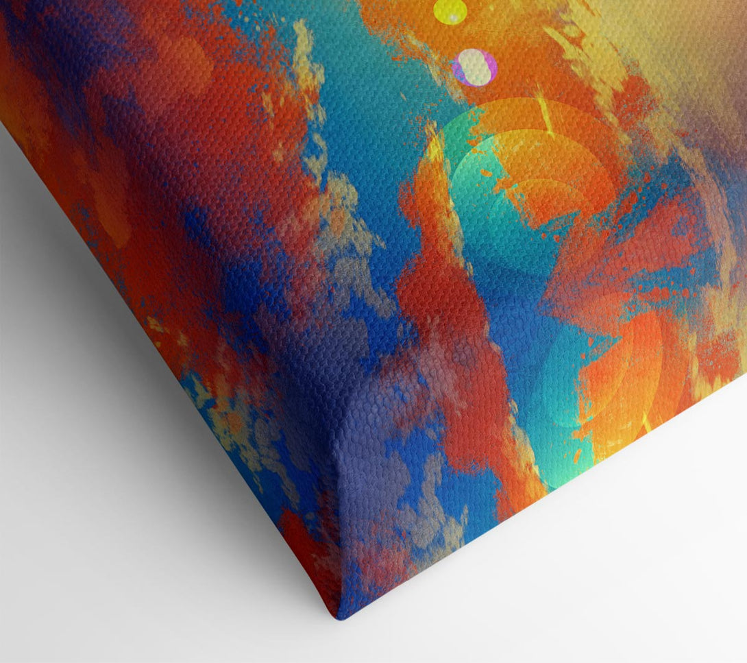  A Canvas Print of Autumn Tree Worship Canvas Art