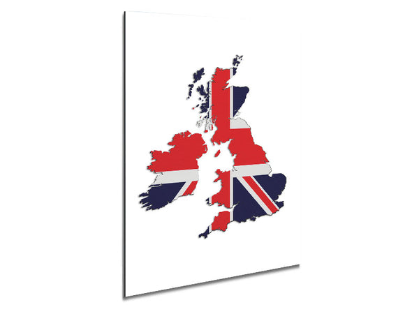 United Kingdom Flag 2 Metal Print