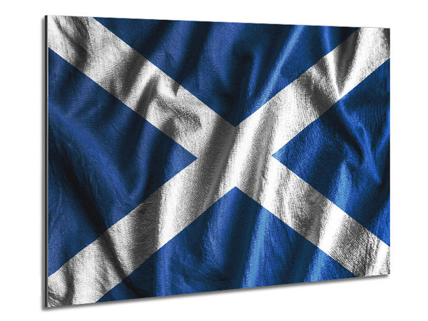 Scottish Flag 2 Metal Print