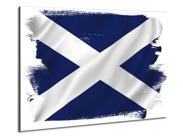 Scottish Flag 1 Metal Print