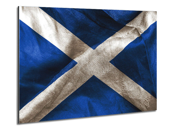 Scottish Flag 3 Metal Print