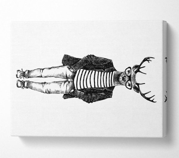 A Canvas Print of Steve The Stag Canvas Wall Art