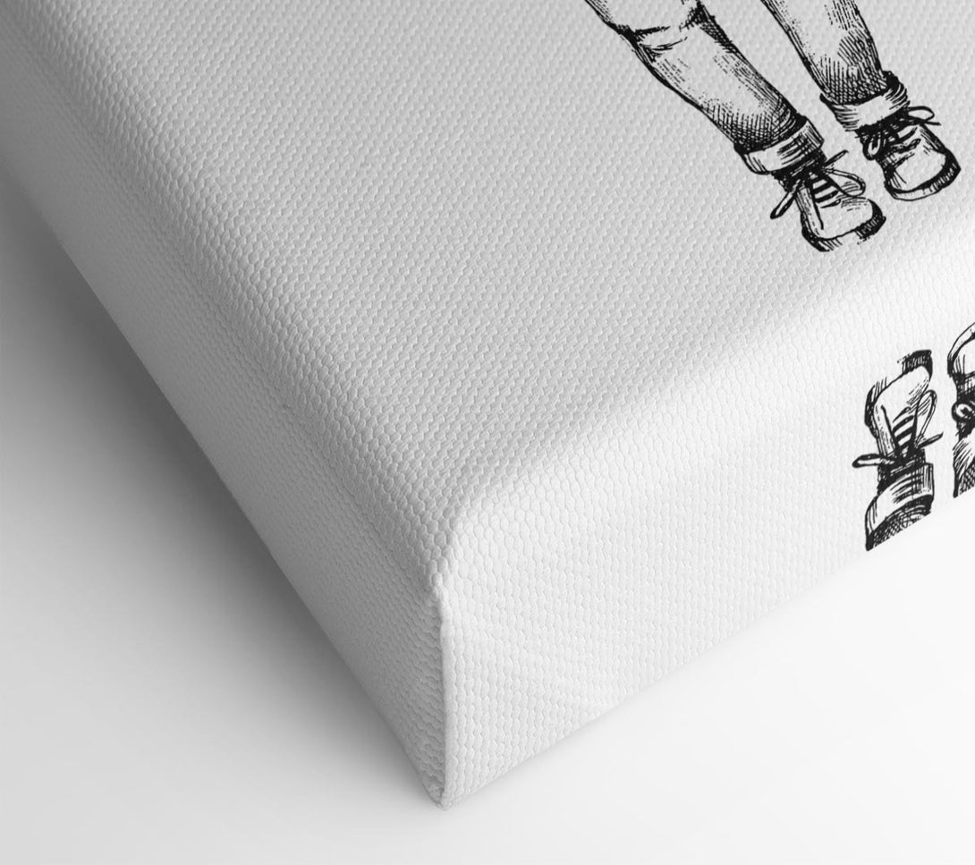  A Canvas Print of Steve The Stag Canvas Wall Art