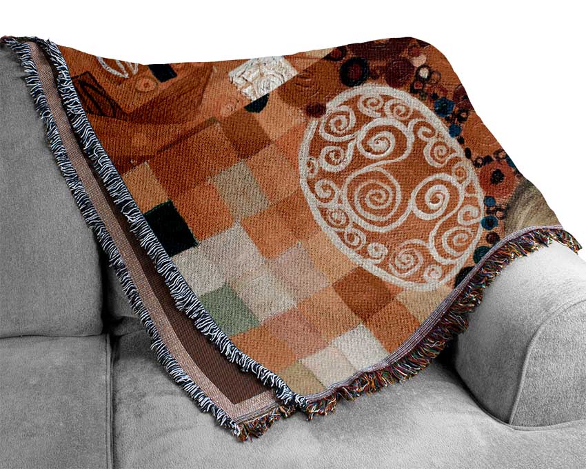 Klimt Golden Rules Woven Blanket