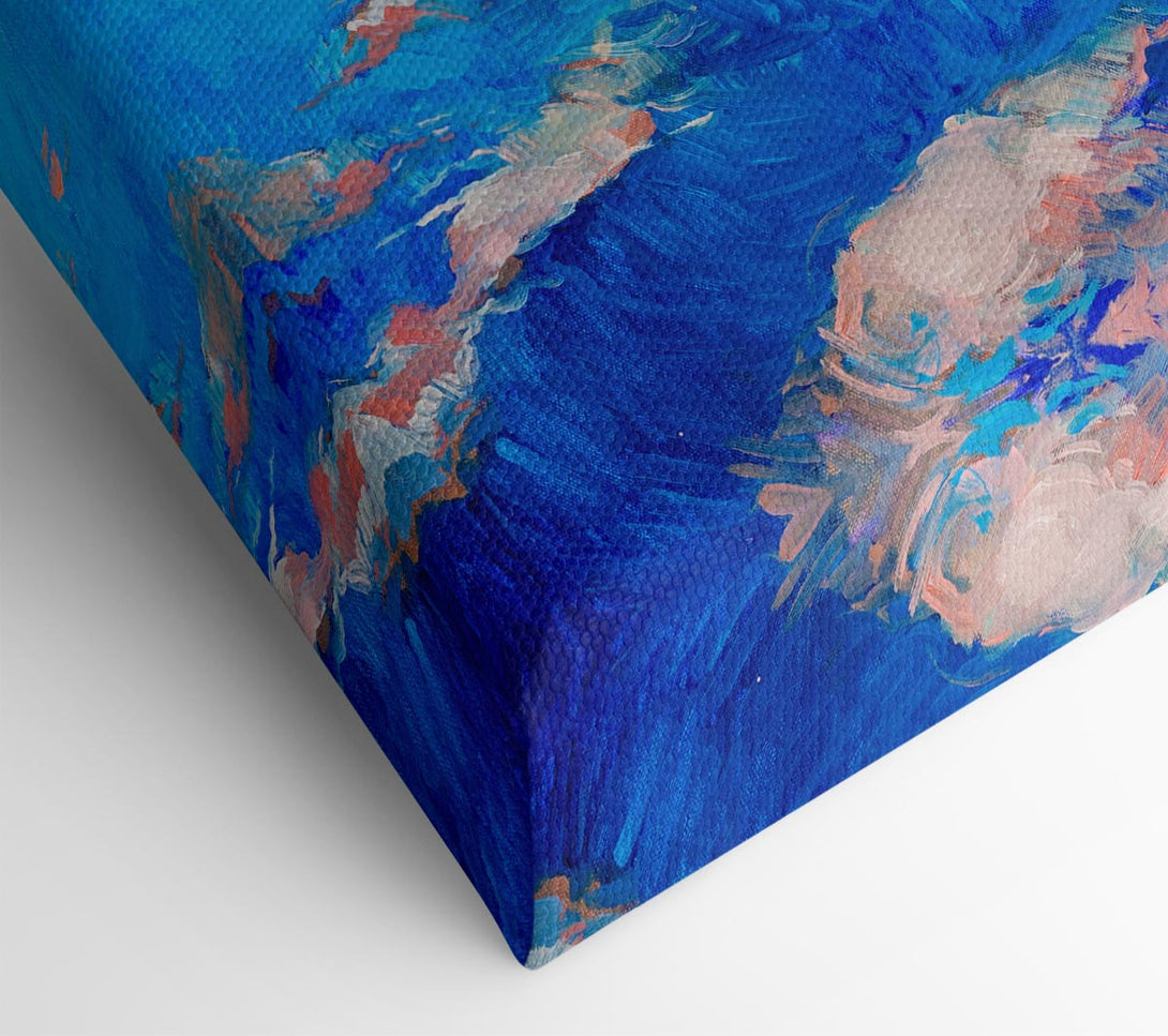  A Canvas Print of Reflections In The River Canvas Wall Art