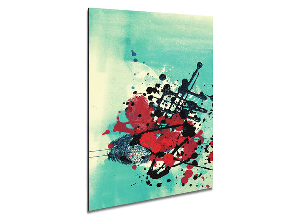 Follow The Line Metal Print