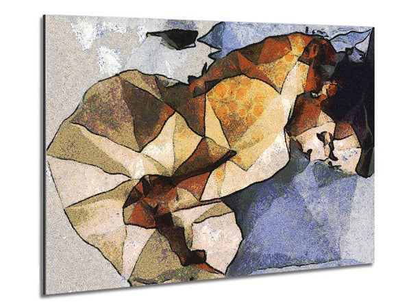 Mountain Woman Metal Print