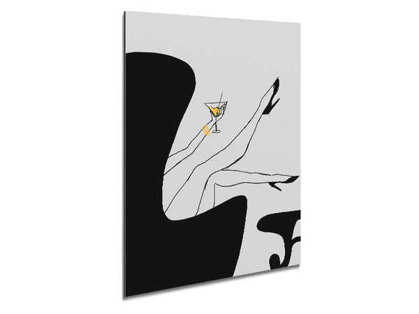 It's Five O'clock Metal Print