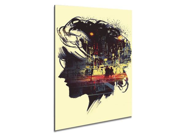 City Memories Metal Print