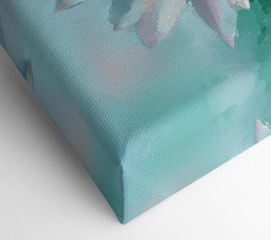  A Canvas Print of Water Lily Canvas Wall Art