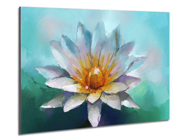 Water Lily Metal Print