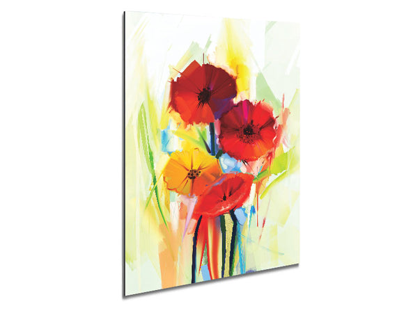 Poppy Wonder Metal Print