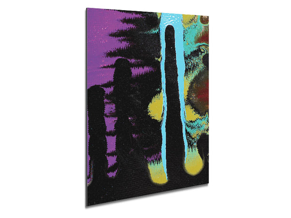 Sound waves 2 Metal Print