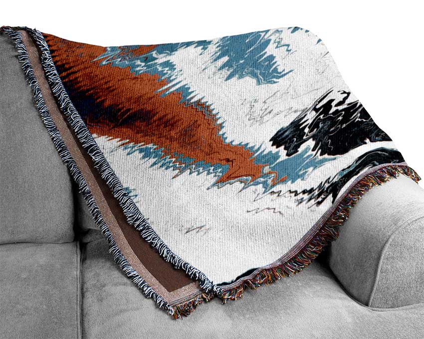 The Core Of The Earth Woven Blanket