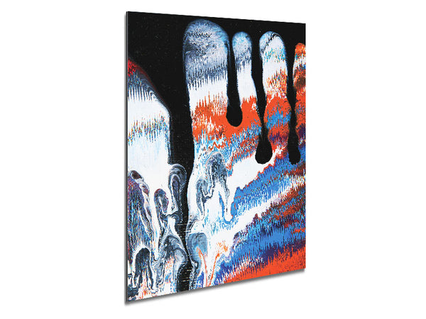 Sound waves 1 Metal Print