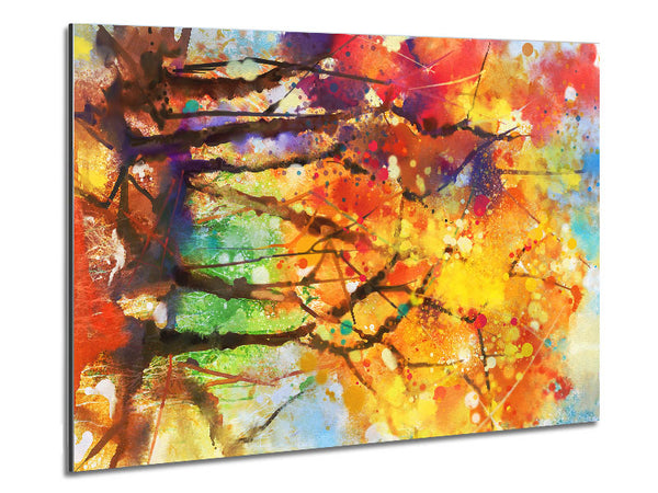 Autumn Trees 2 Metal Print