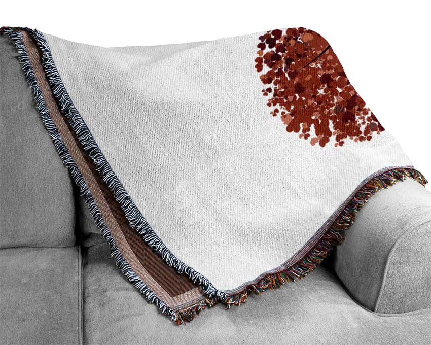 Heart Of The Tree 2 Woven Blanket