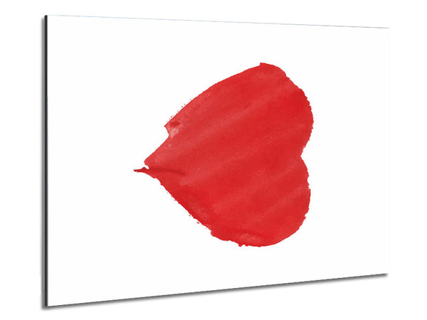 Heart Metal Print