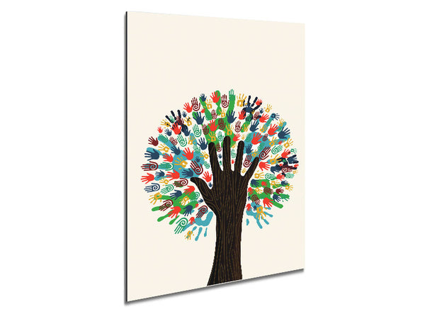 Hands Of Life Metal Print