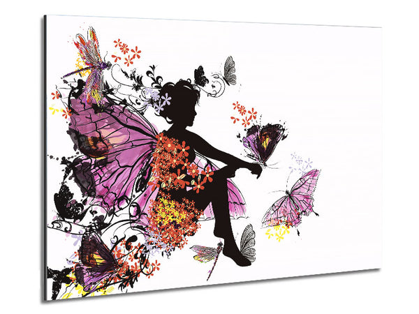 Pixie Garden Metal Print
