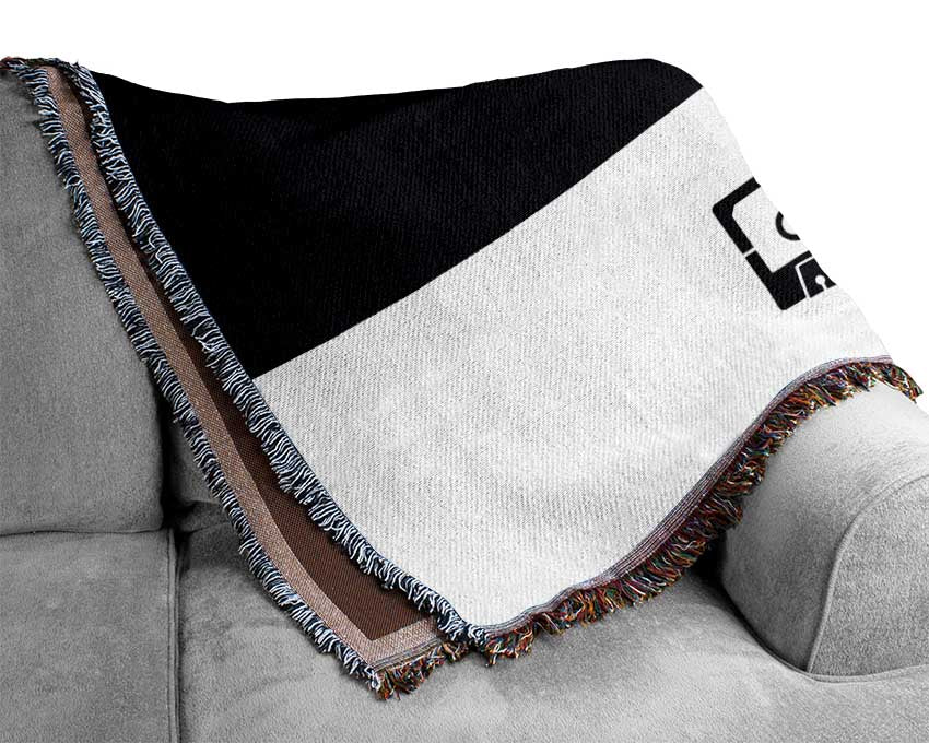 Vintage Tapes Woven Blanket