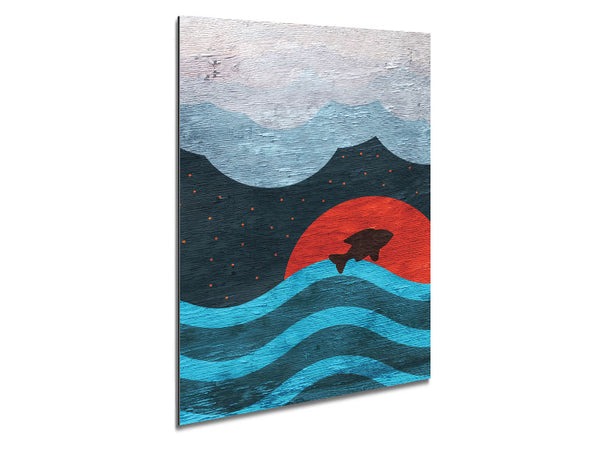 Ocean Fish Metal Print