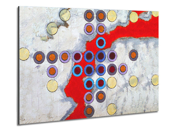 Join The Dots Metal Print