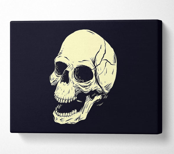  A Canvas Print of Laughing Skull Canvas Wall Art