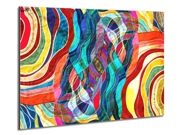 Patterns Of Time 3 Metal Print