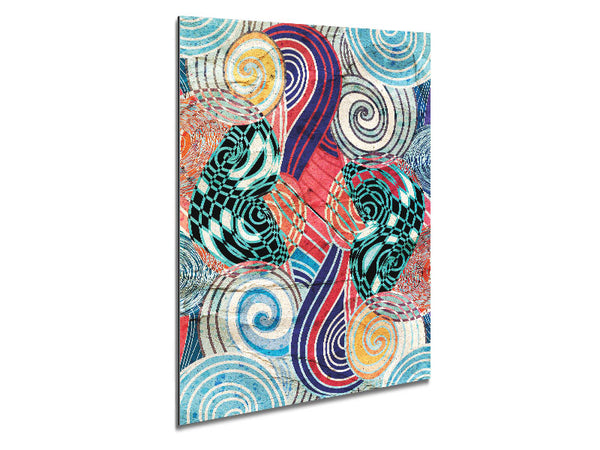 Patterns Of Time 4 Metal Print