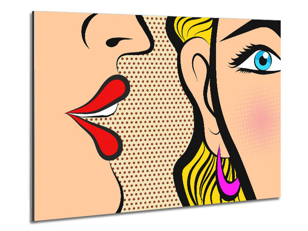 Heres Talking To You Metal Print