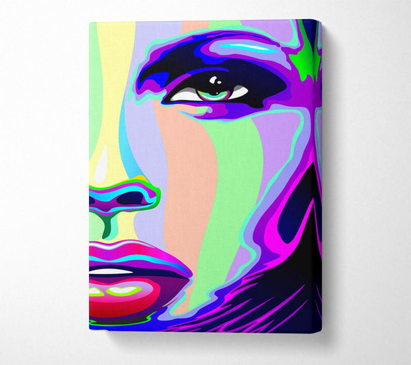  A Canvas Print of Futuristic Woman Canvas Wall Art