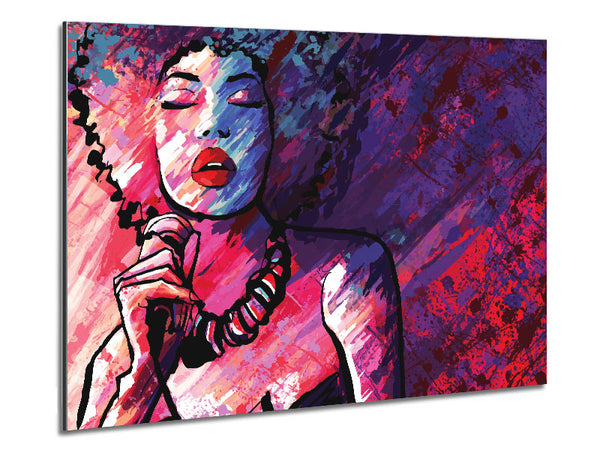 Feeling The Music Metal Print