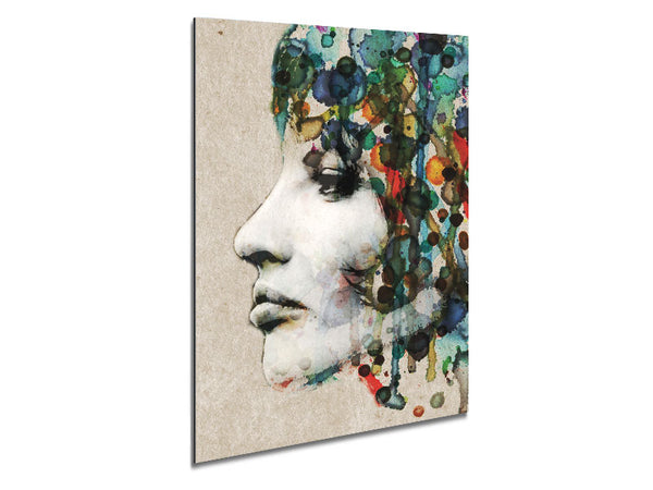 Vintage Woman Metal Print
