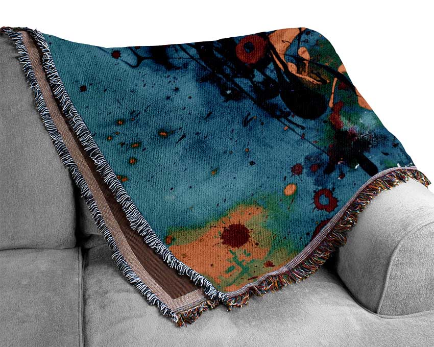 Melting Heart Woven Blanket